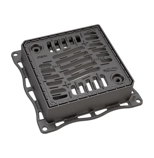 Grille plate ACCYO avec cadre Classe D400