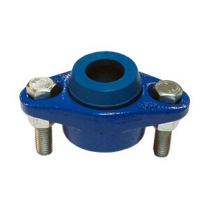Self-restrained flange adaptors for pvc pe pipes OD 25, 32, 40