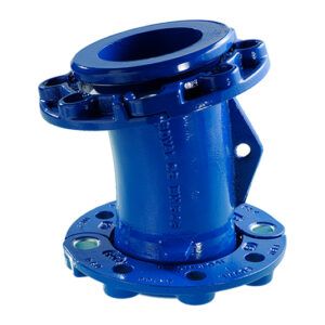 Rotatable flanged fittings 11°15’ bend