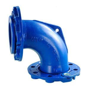 Coude à brides mobile 90° (1/4)