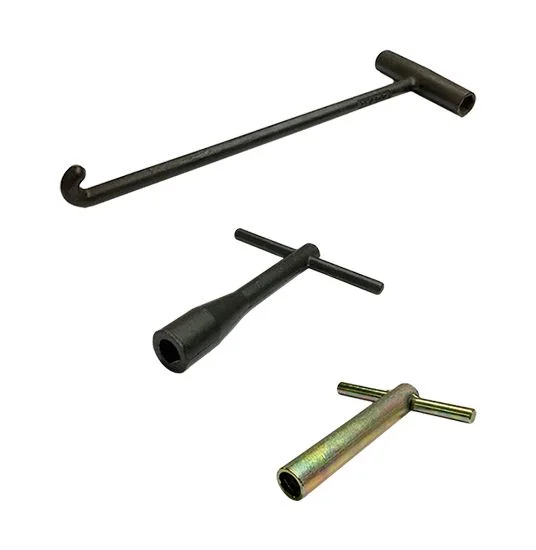 Clés de manoeuvre tête H, EXC, OTC