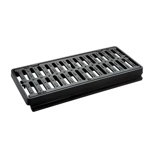 Grille plate 709 classe C250 PMR avec cadre fonte