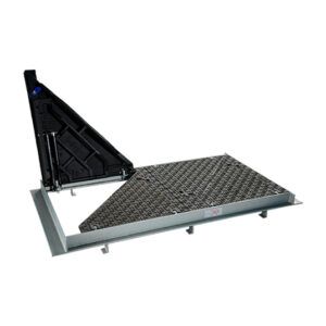 Hinged Assisted KCVAA Ductile Access Hatch D400 class