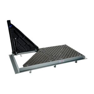 Hinged Assisted KEVAA Ductile Access Hatch E600 class Heavy Duty