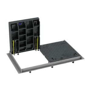 Hinged Assisted KFVAA Ductile Access Hatch F900 class Extra Heavy Duty – Slow Traffic Flow